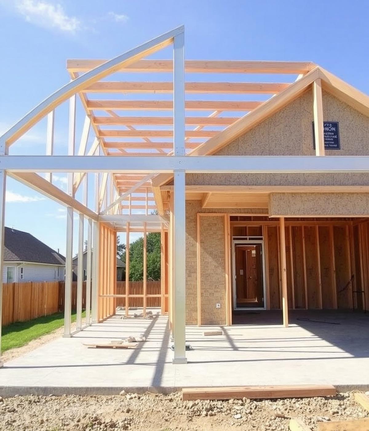 Custom Home Framing